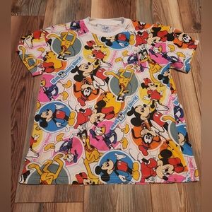 WDW 50th vault collection tee - XS all over print
